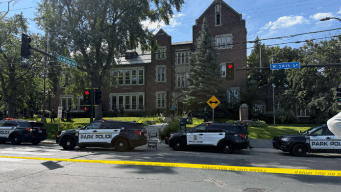 Two children killed, gunman dies in shooting at Minneapolis Catholic school